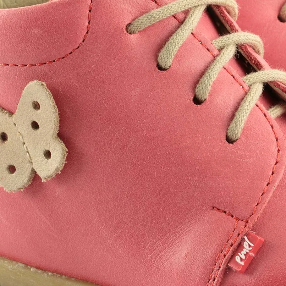 (2115)  Emel  Lace Up First Shoes