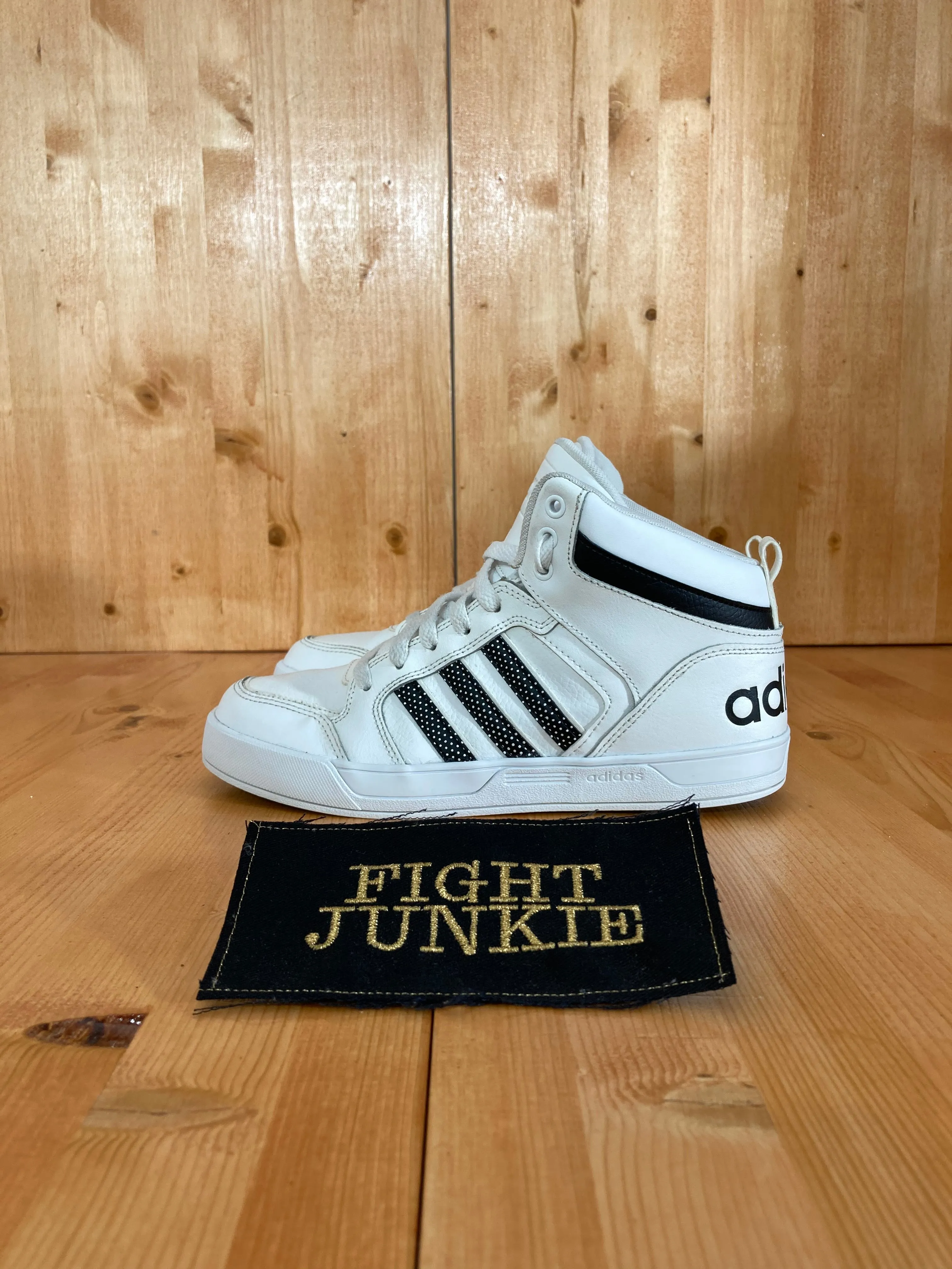 Adidas NEO Raleigh 9TIS Mid K Youth Size 6.5 Shoes Sneakers White
