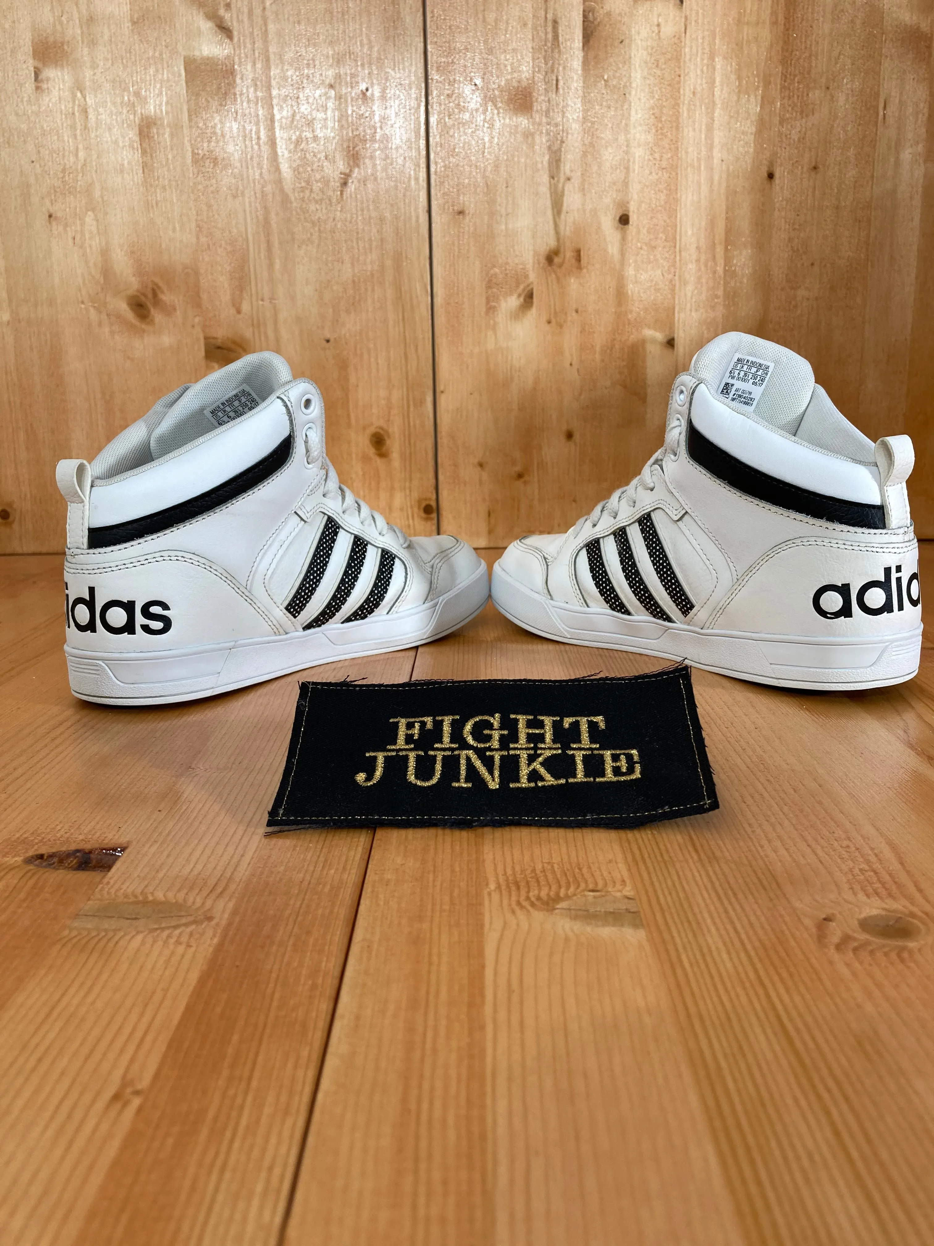 Adidas NEO Raleigh 9TIS Mid K Youth Size 6.5 Shoes Sneakers White