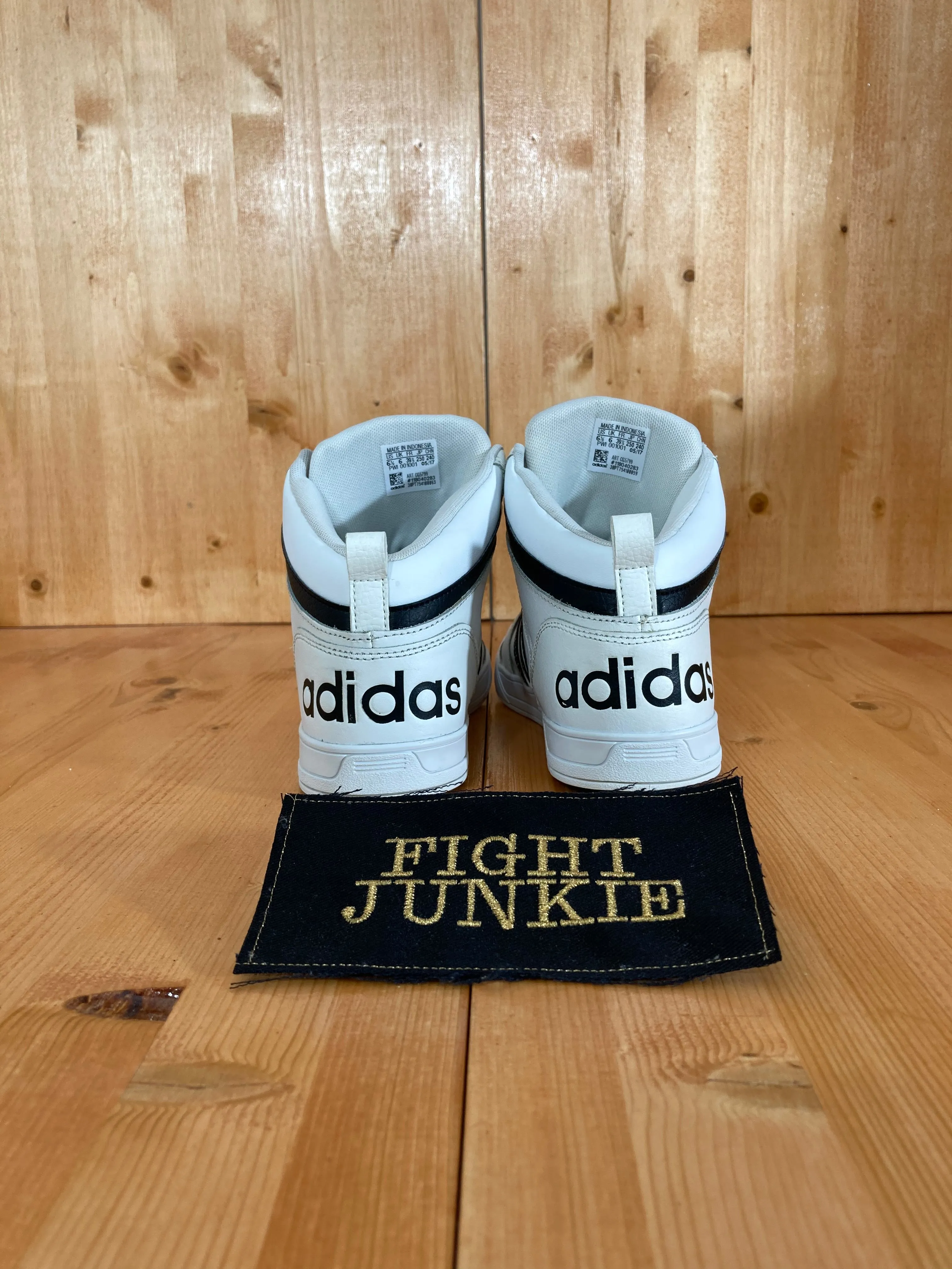 Adidas NEO Raleigh 9TIS Mid K Youth Size 6.5 Shoes Sneakers White