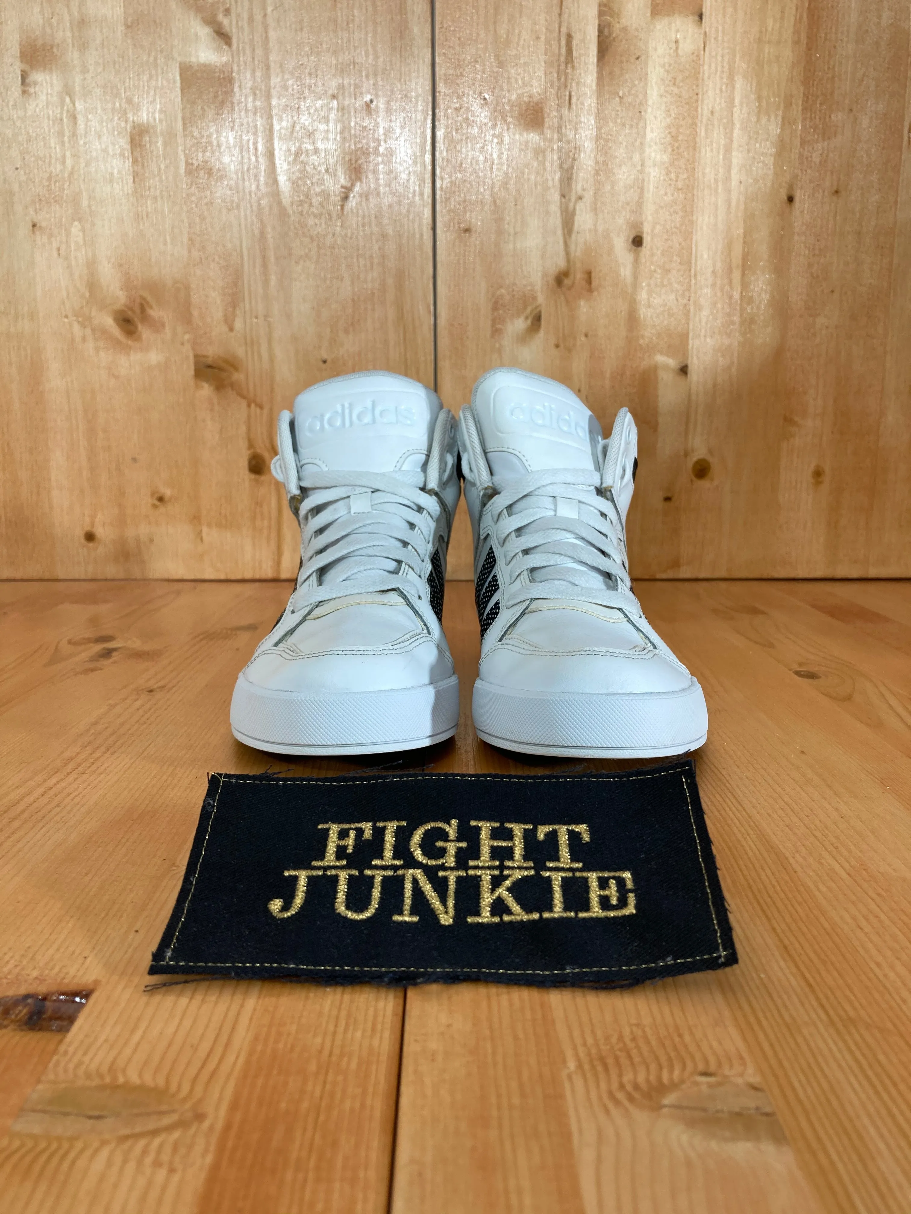 Adidas NEO Raleigh 9TIS Mid K Youth Size 6.5 Shoes Sneakers White