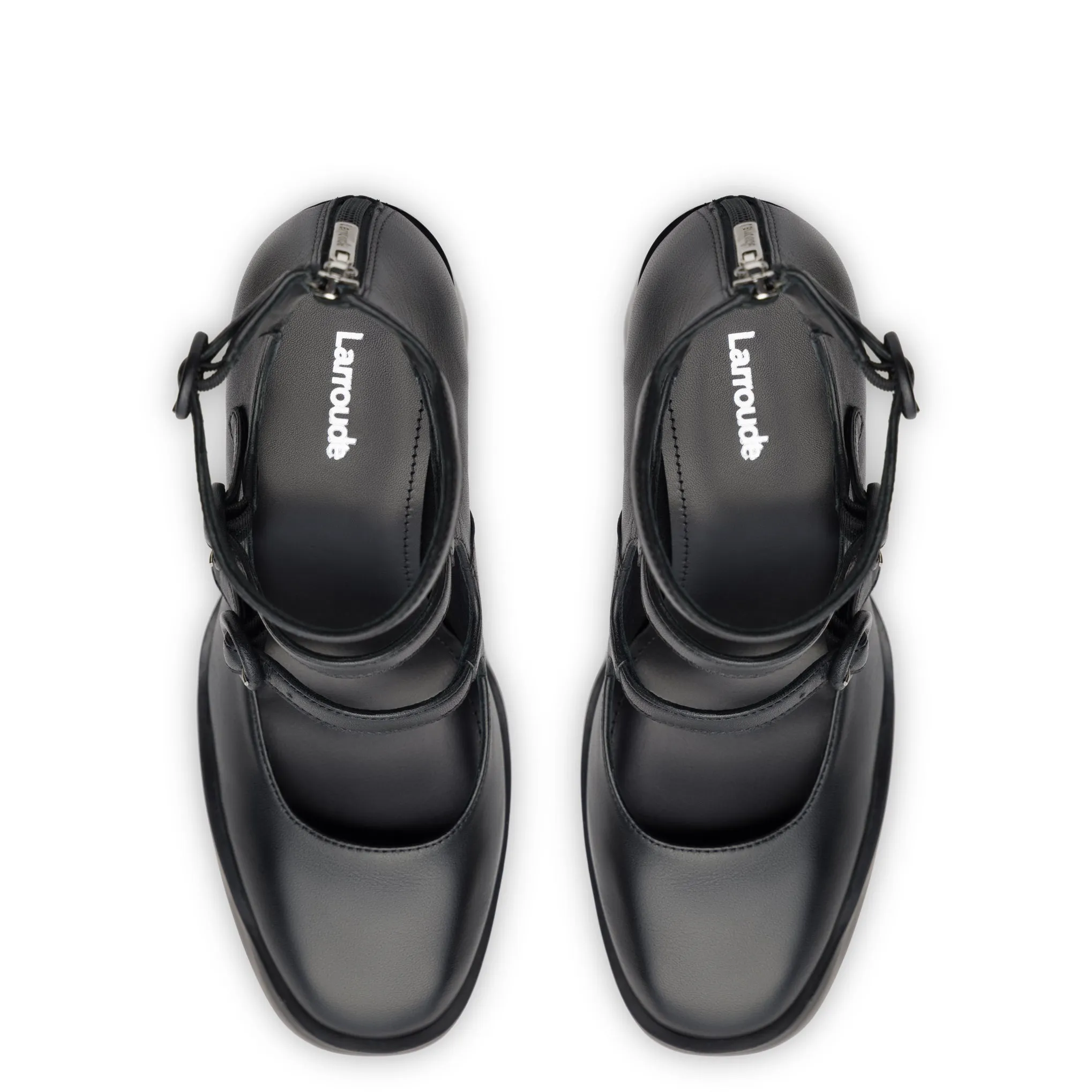 Alexa Pump In Black Leather