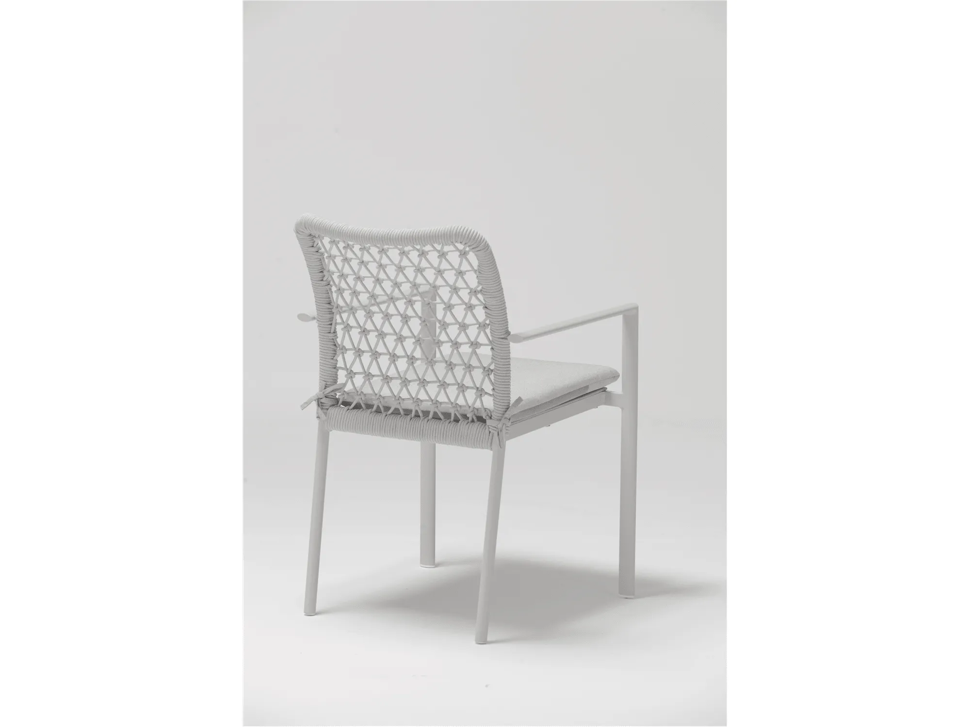 Modern Amberly Dining Chair in Elegant Light Grey Upholstery