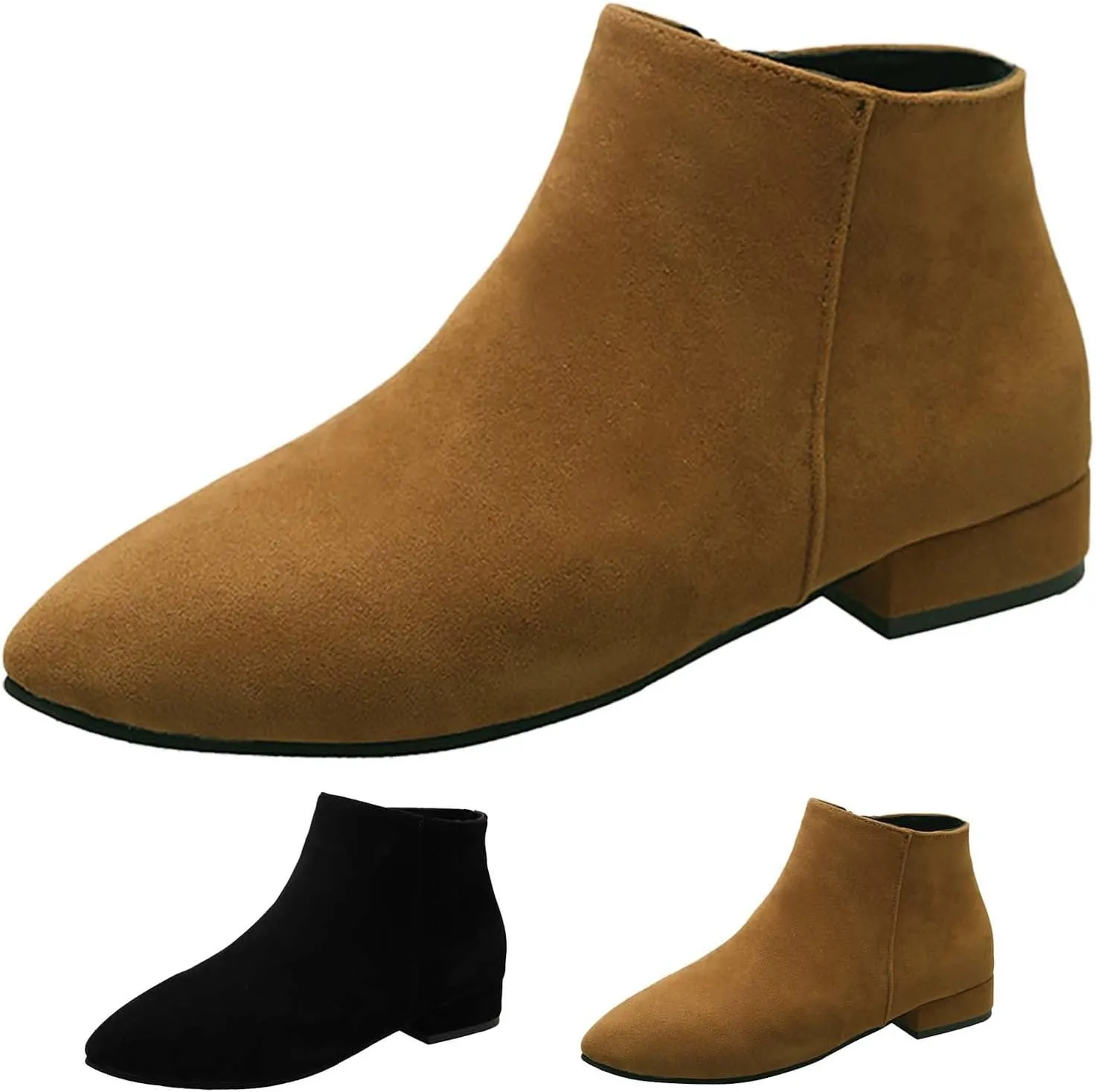 Ankle Boots for Men Womens Wide Cowboy Boots Black Lace Up Boots Western Booties Women Womens Booties and Ankle Boots Low Heel Womens Black Ankle Boots Low Heel Work