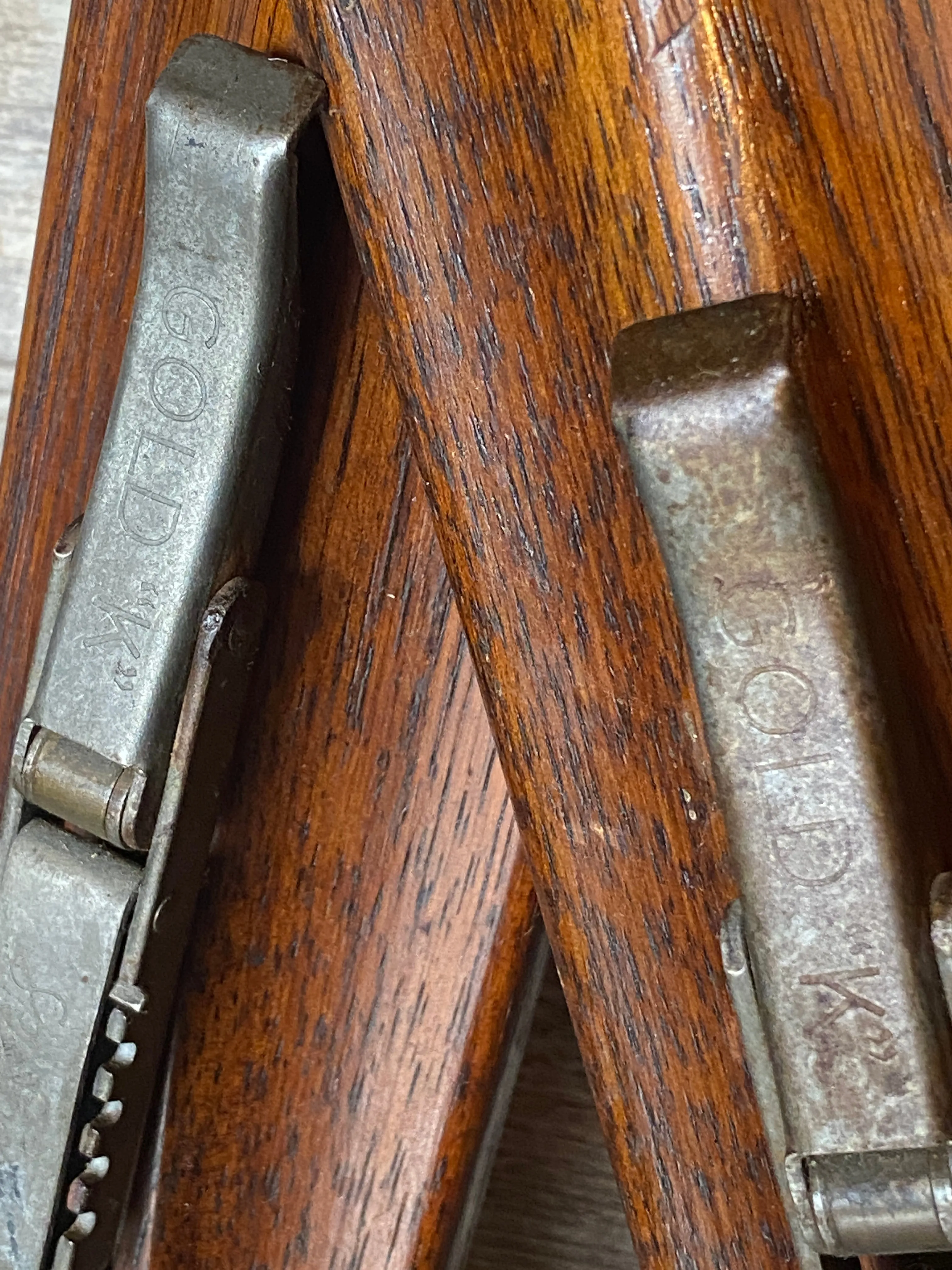 Antique Hand Carved Ridgetop Skis