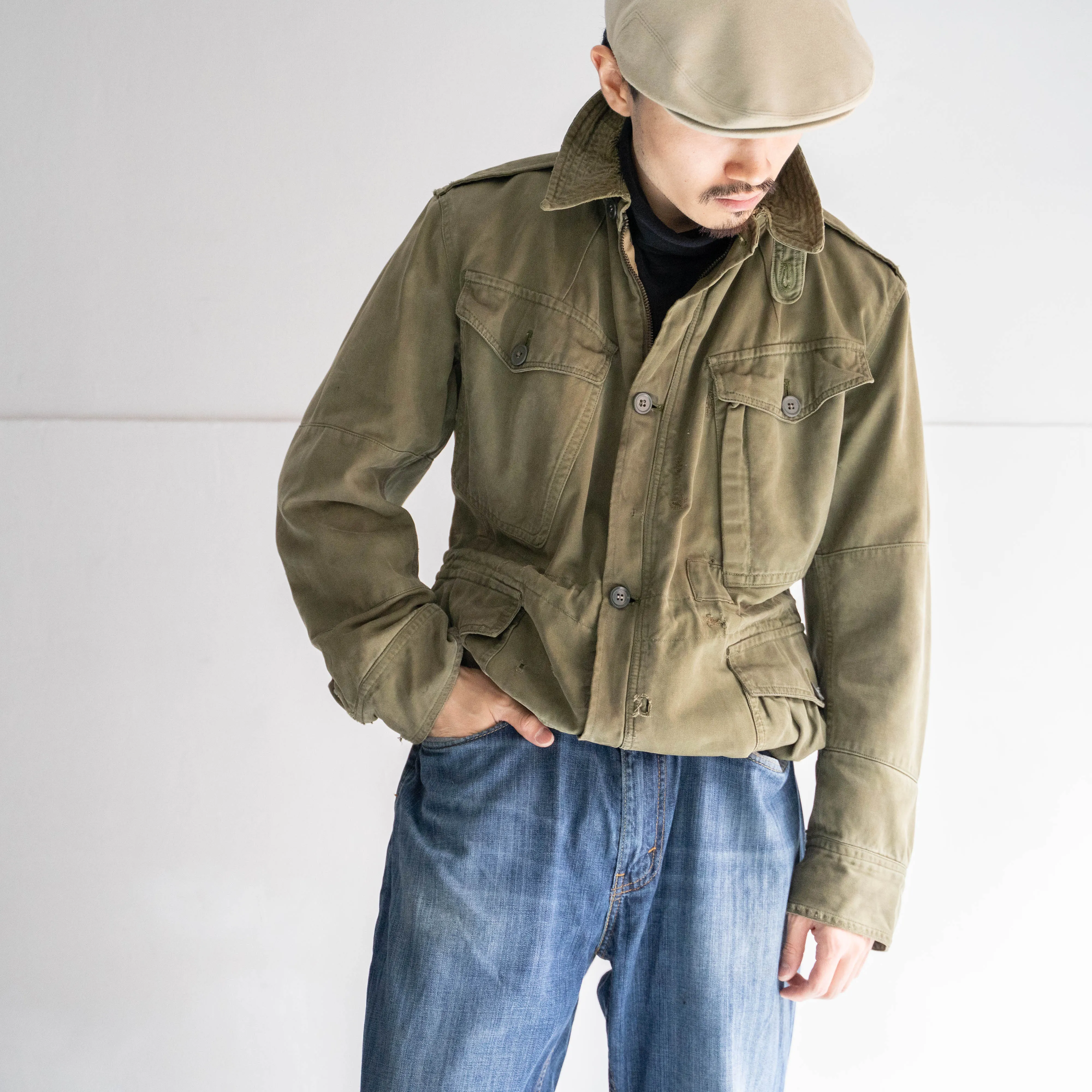 around 1960s British military p1960 pattern combat jacket