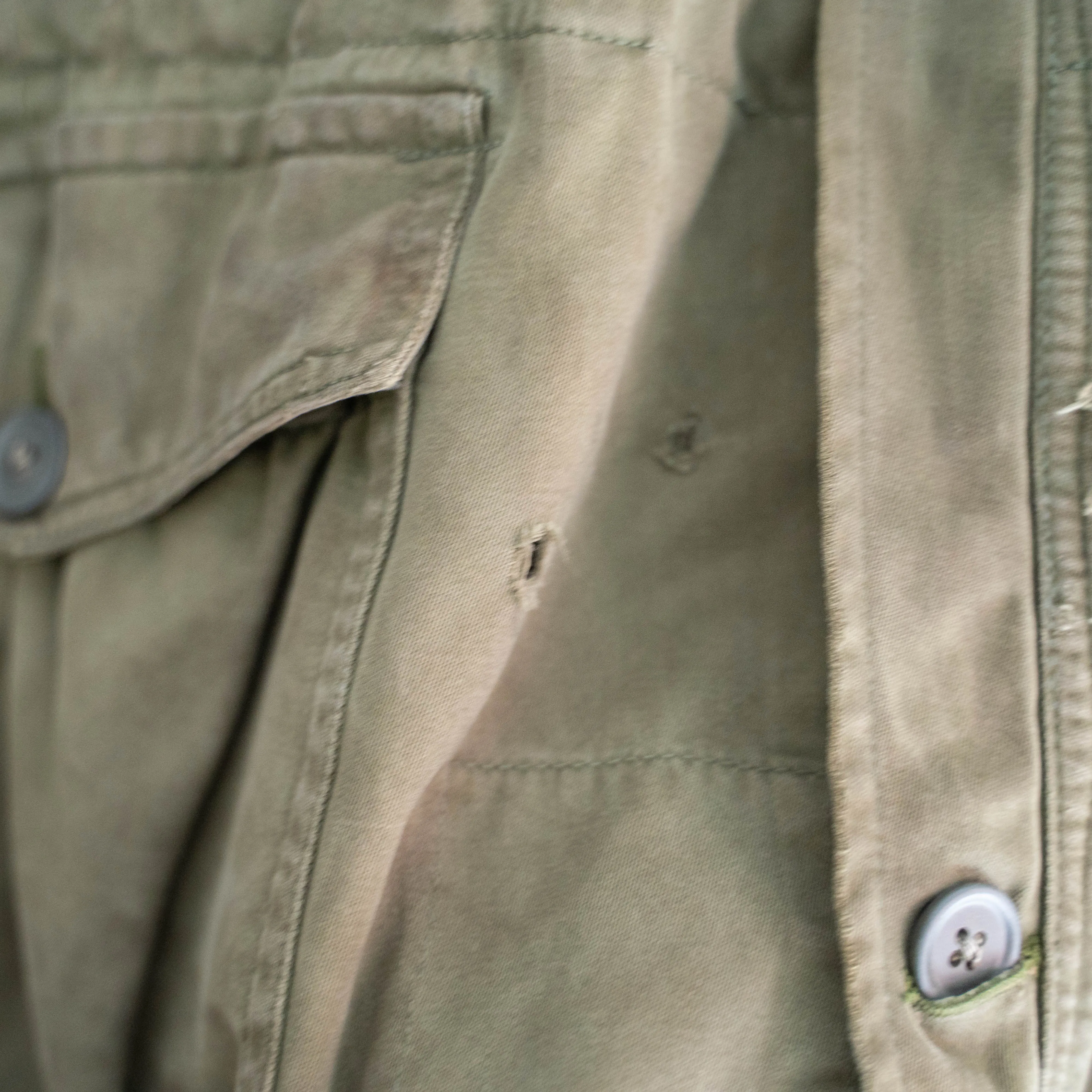 around 1960s British military p1960 pattern combat jacket