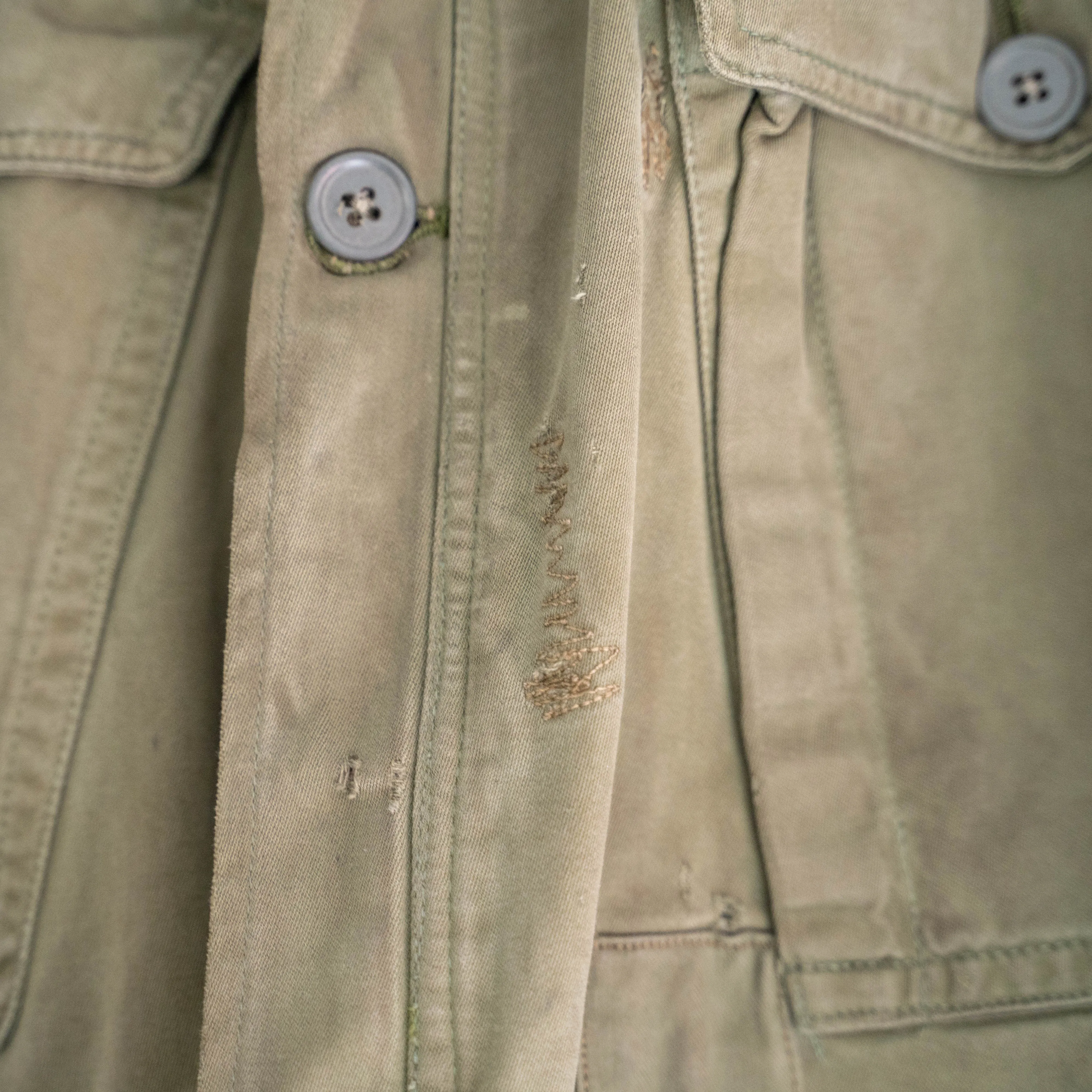 around 1960s British military p1960 pattern combat jacket
