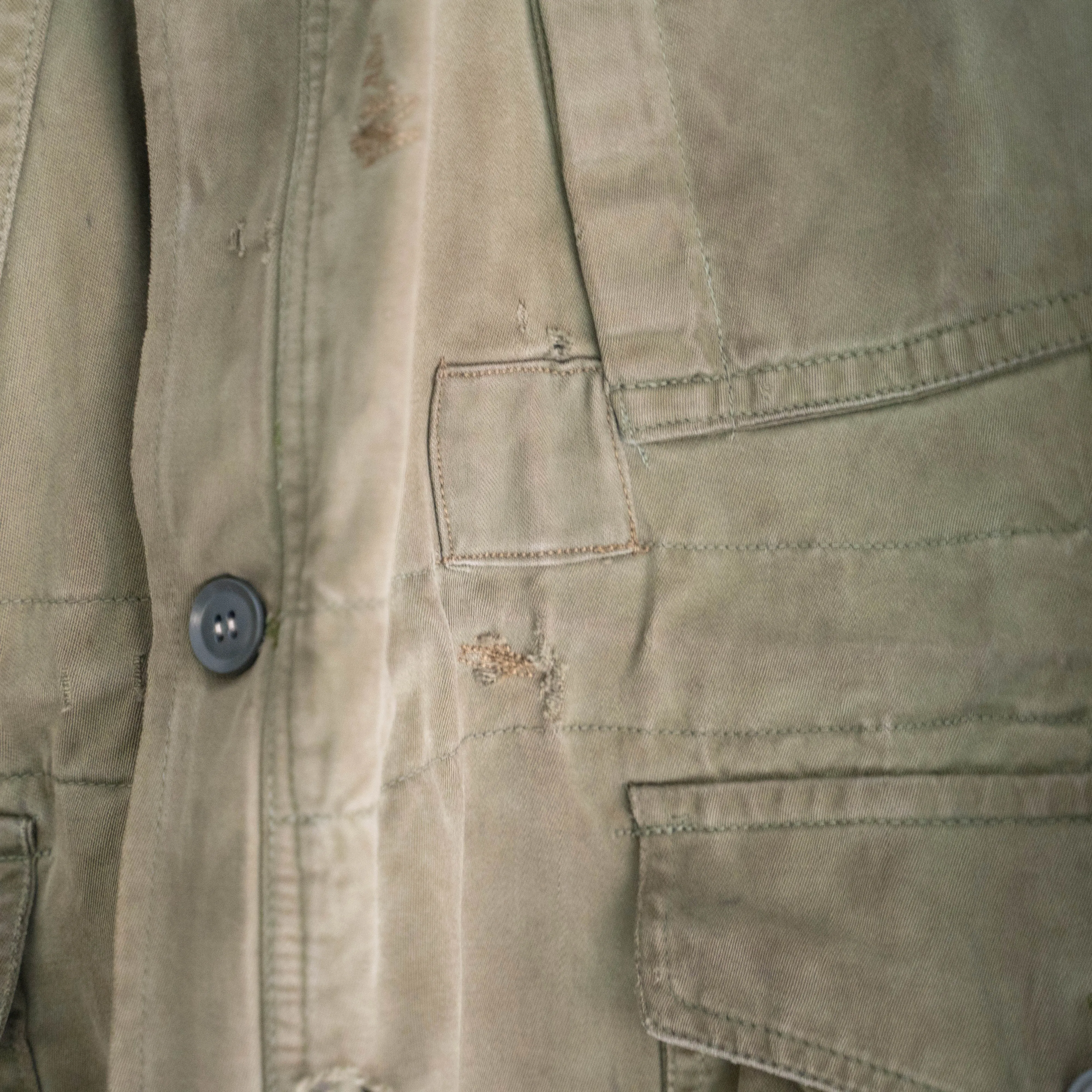 around 1960s British military p1960 pattern combat jacket
