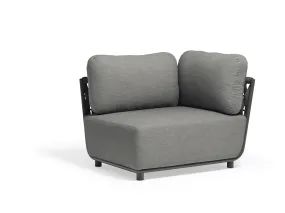 Ayla Outdoor Chair in Dark Grey