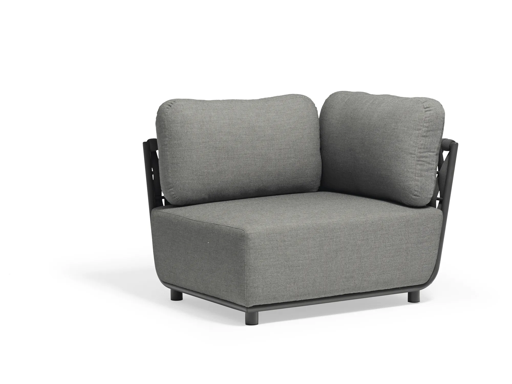 Ayla Outdoor Chair in Dark Grey