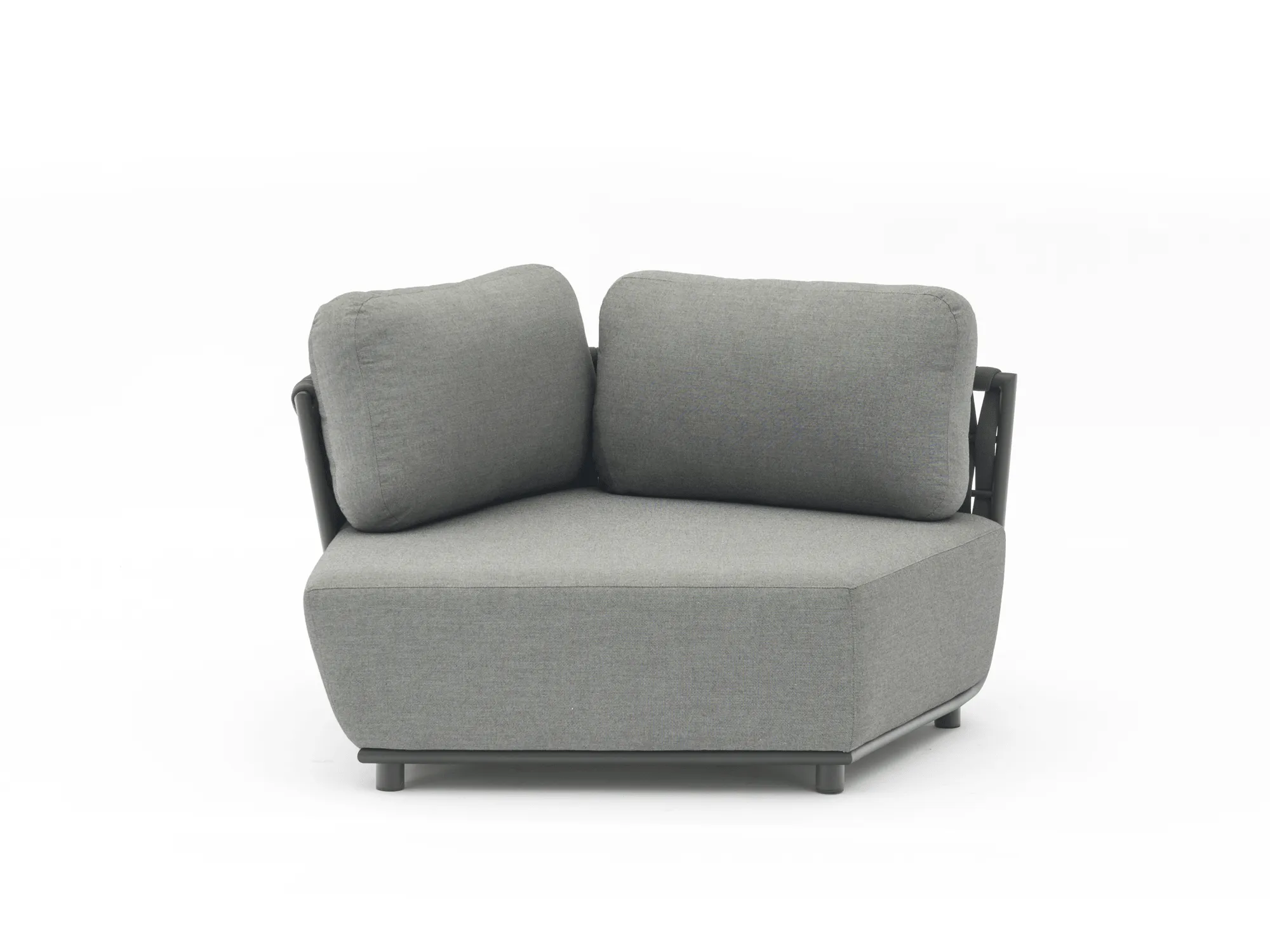 Ayla Outdoor Chair in Dark Grey