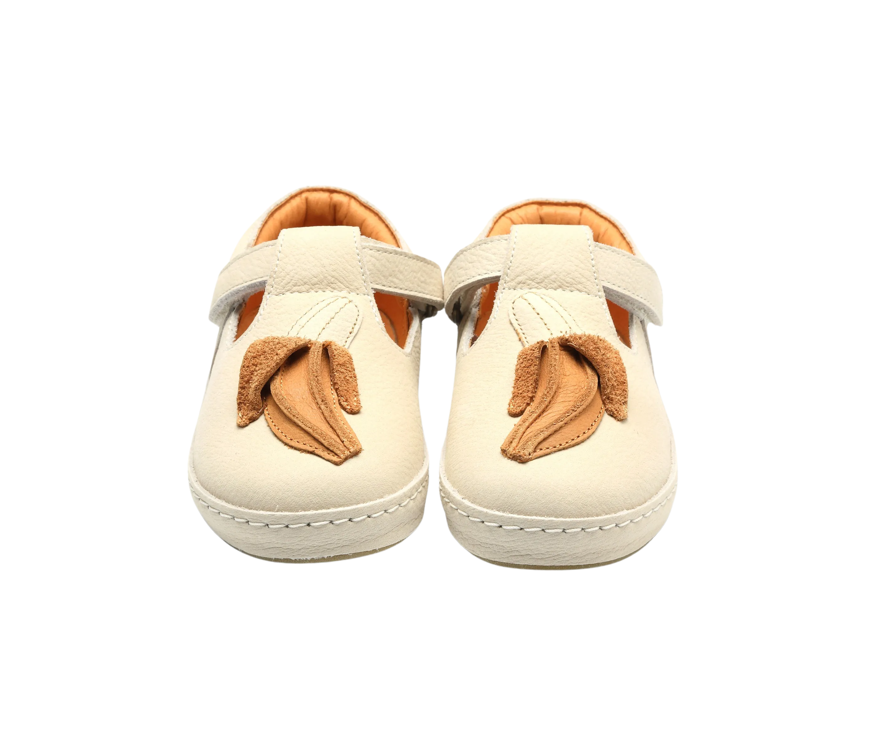 Bowi Shoes | Banana | Cream Betting Leather