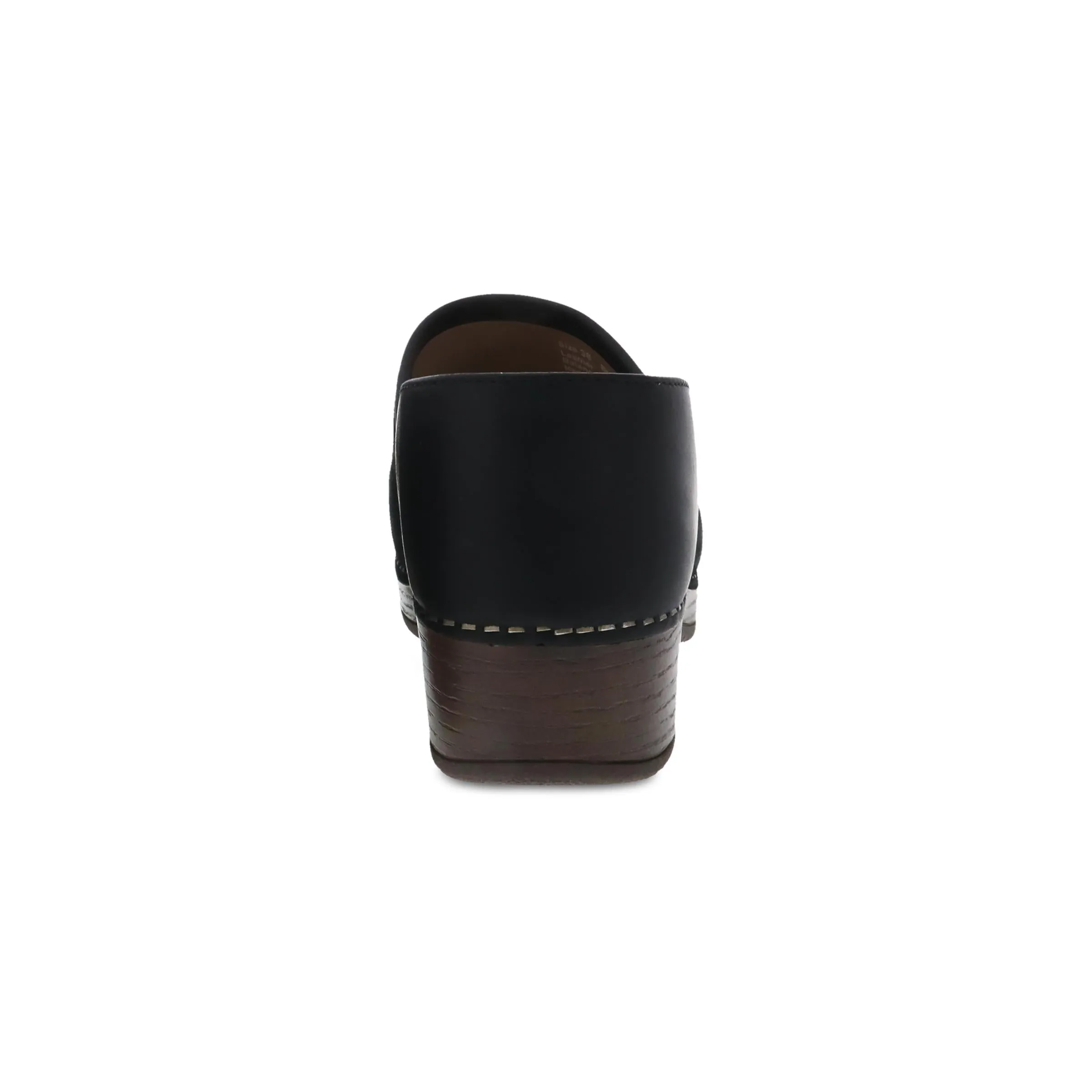 Brenna Black Burnished Suede