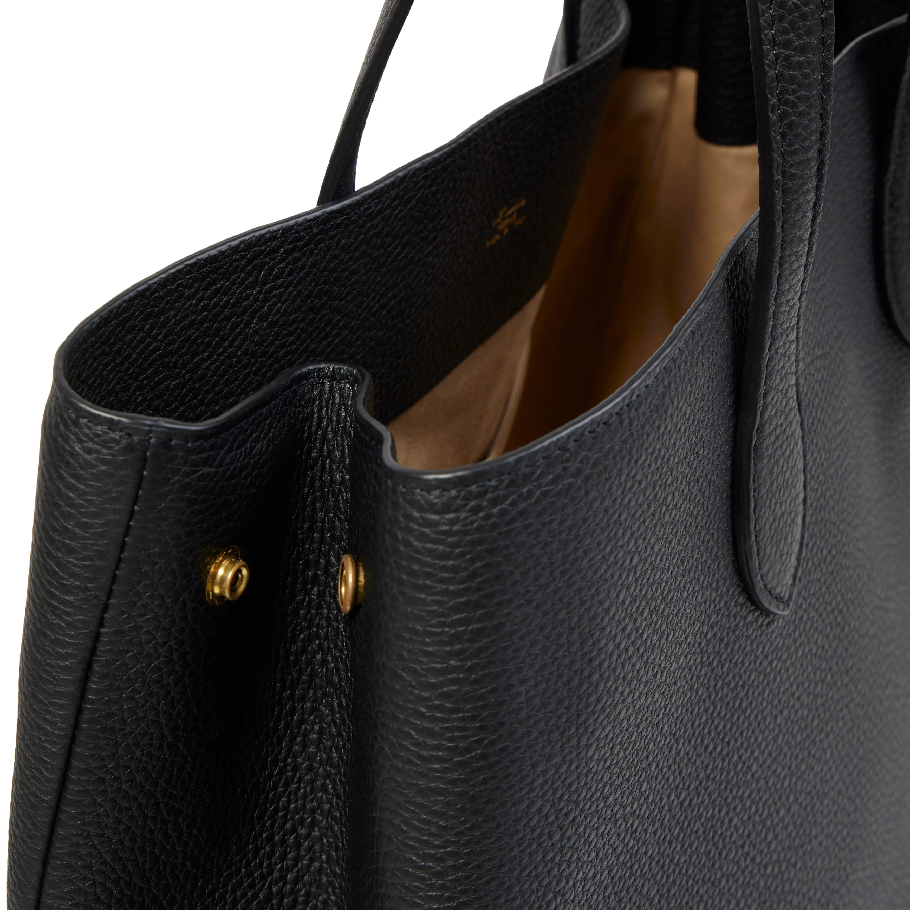 Medium Bull Leather Tote Bag