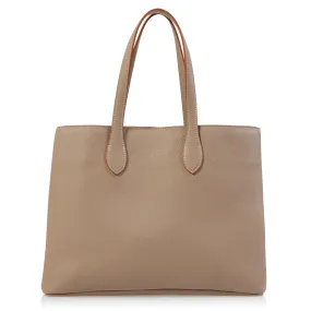 Medium Bull Leather Tote Bag