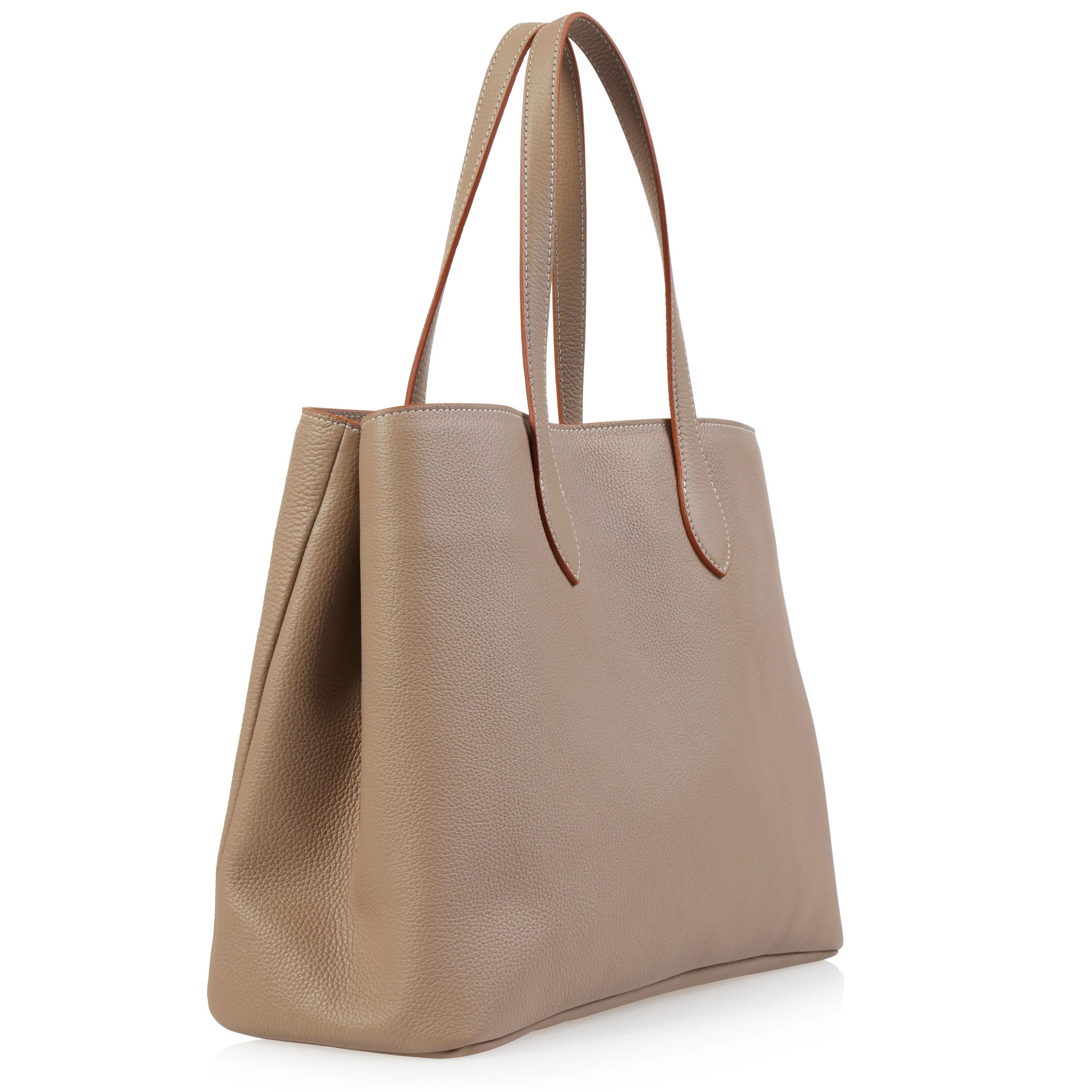 Medium Bull Leather Tote Bag