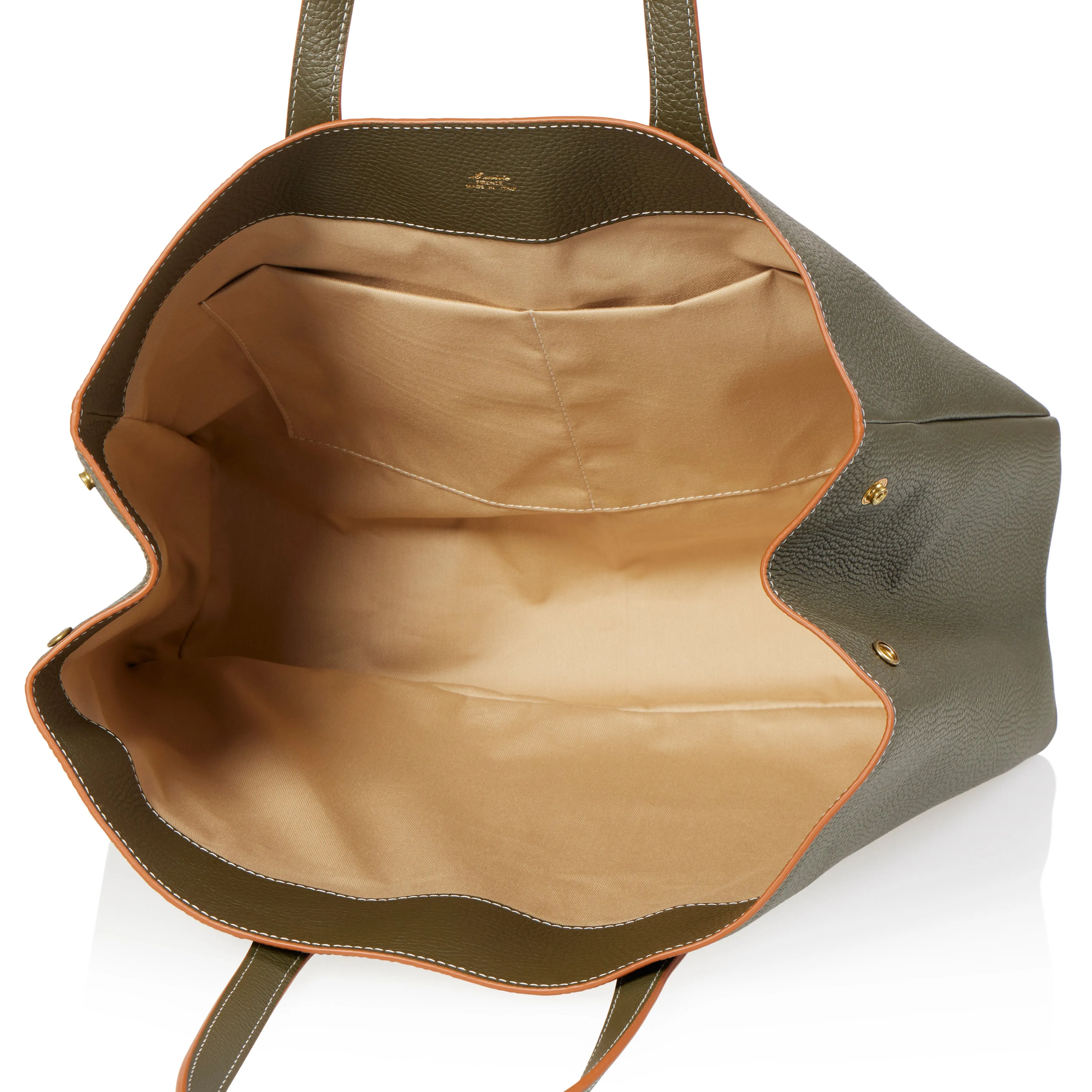 Medium Bull Leather Tote Bag