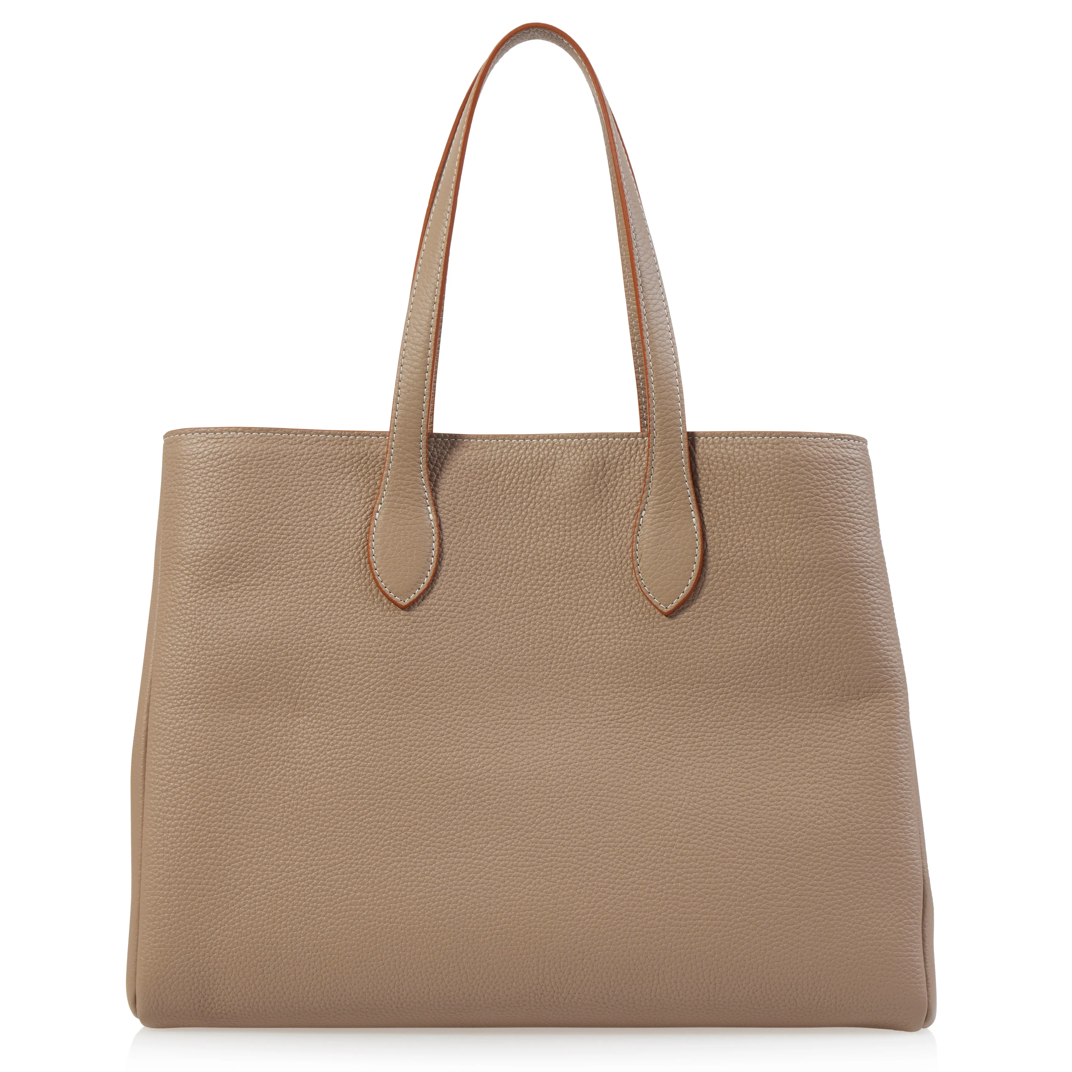 Medium Bull Leather Tote Bag