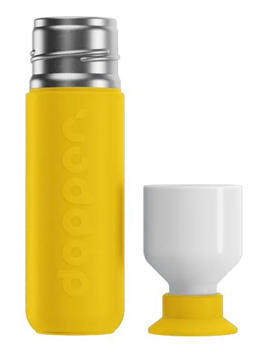Eco-Friendly Dopper Lemon Crush Insulated Water Bottle - 350ml