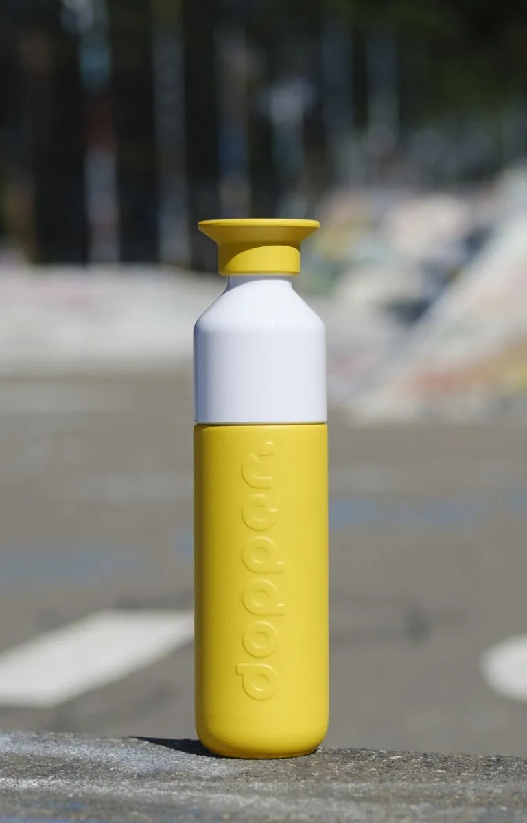 Eco-Friendly Dopper Lemon Crush Insulated Water Bottle - 350ml