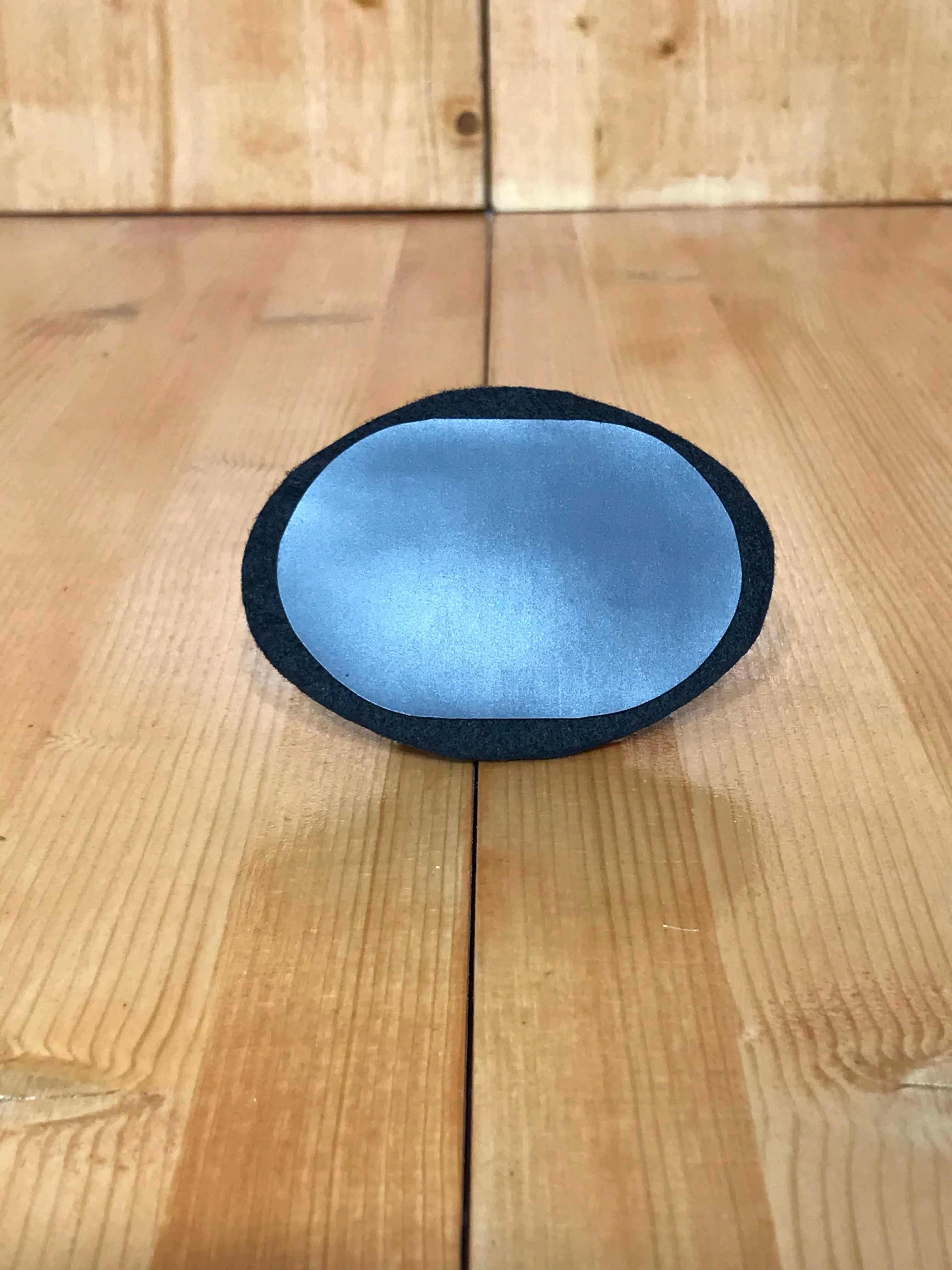 Fight Junkie Brown Oval Magnetic Patch