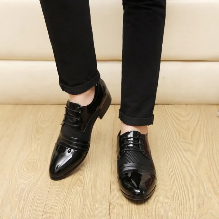 Flat Shoes Breathable Men Business Dress Shoes