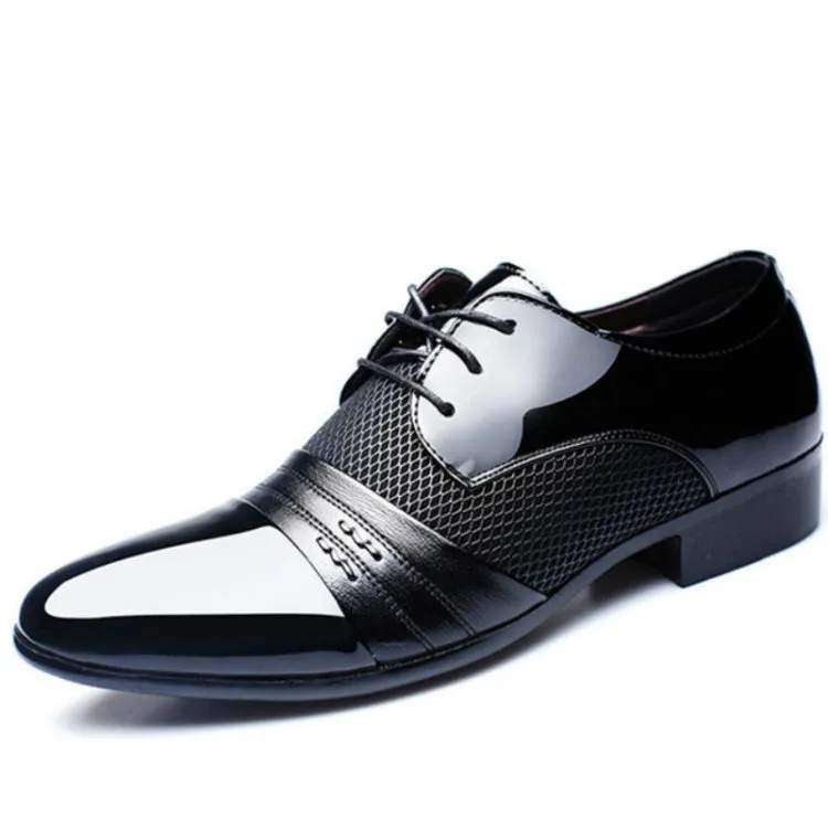 Flat Shoes Breathable Men Business Dress Shoes