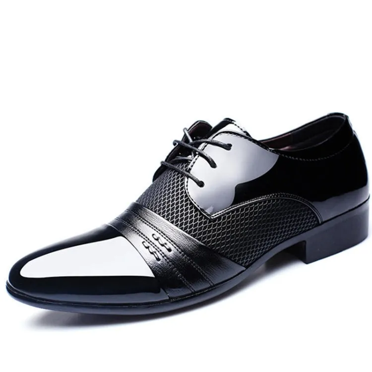 Flat Shoes Breathable Men Business Dress Shoes