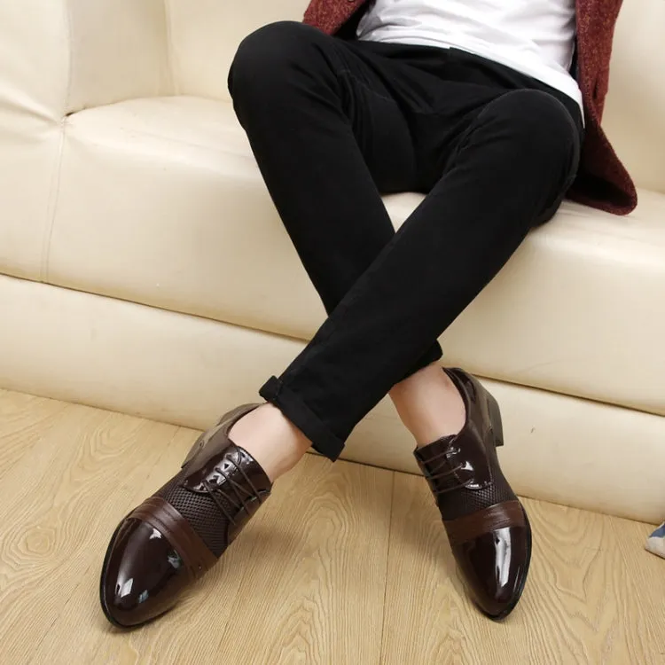 Flat Shoes Breathable Men Business Dress Shoes
