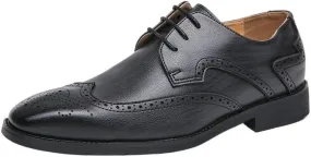Formal Oxford Shoes for Men Men's Oxford Dress Shoes Luxury Patent Leather Pointed Toe Wedding Shoes, Classic Style Formal Shoes for Men
