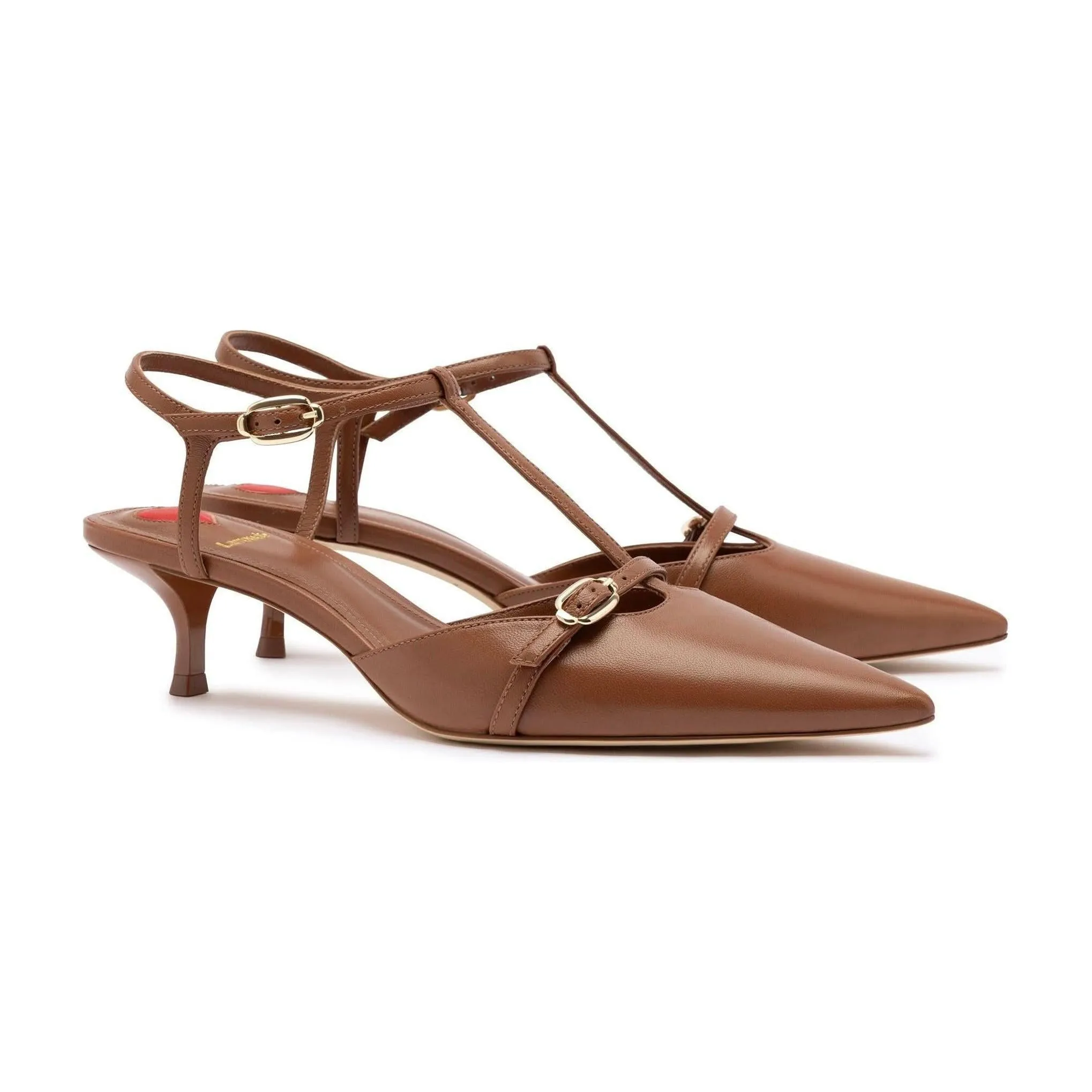 Grace Pump In Caramel Leather