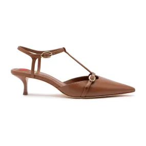 Grace Pump In Caramel Leather