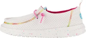 Hey Dude Kids Wendy Perf Neoprene (Little Kid/Big Kid) - Shoes for Kids - Fabric Upper - Memory Foam