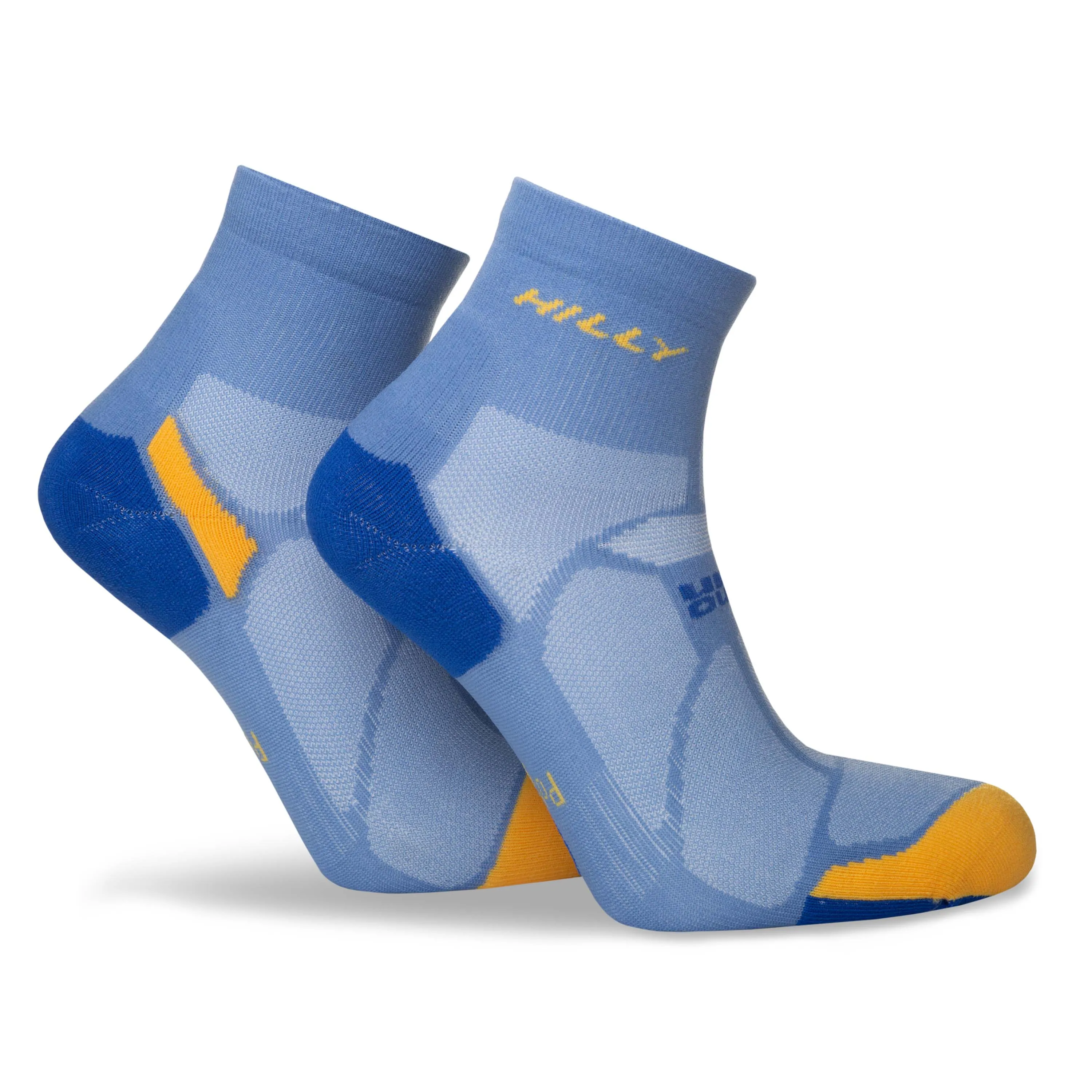 Hilly | Unisex Marathon Fresh Anklet Running Socks - Steel