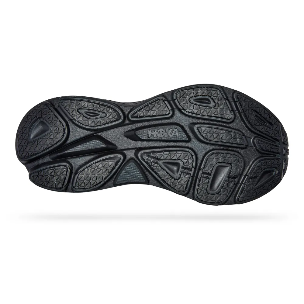 Hoka Bondi 8 Black/Black Running Shoe (Women's)
