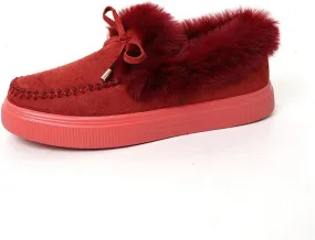 Ladmiple Winter Boots For Women 2024 Fashion Snow Boots Winter Shoes Fur Lined Warm Slip On Comfortable Outdoor Ankle Booties