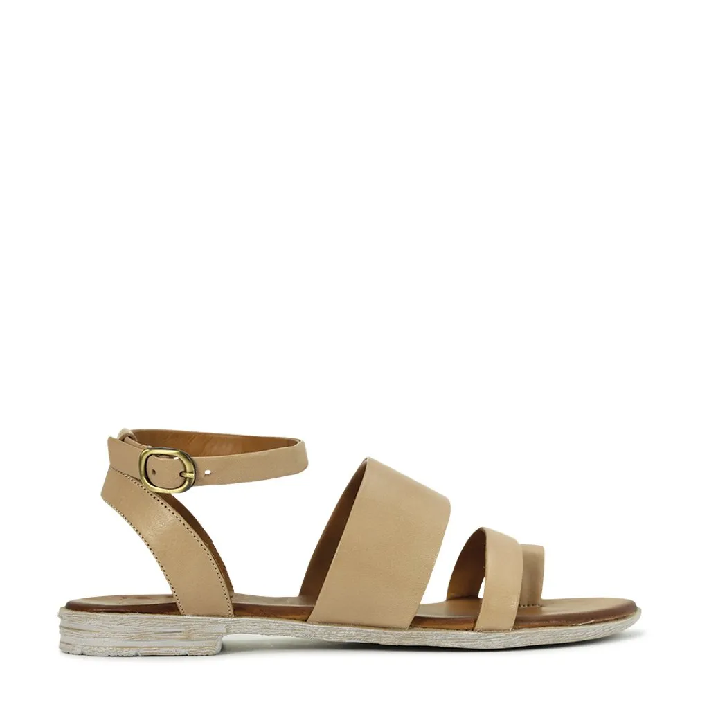 Loui Leather Ankle Strap Sandals