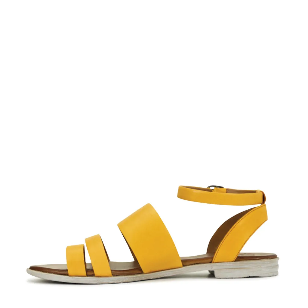 Loui Leather Ankle Strap Sandals