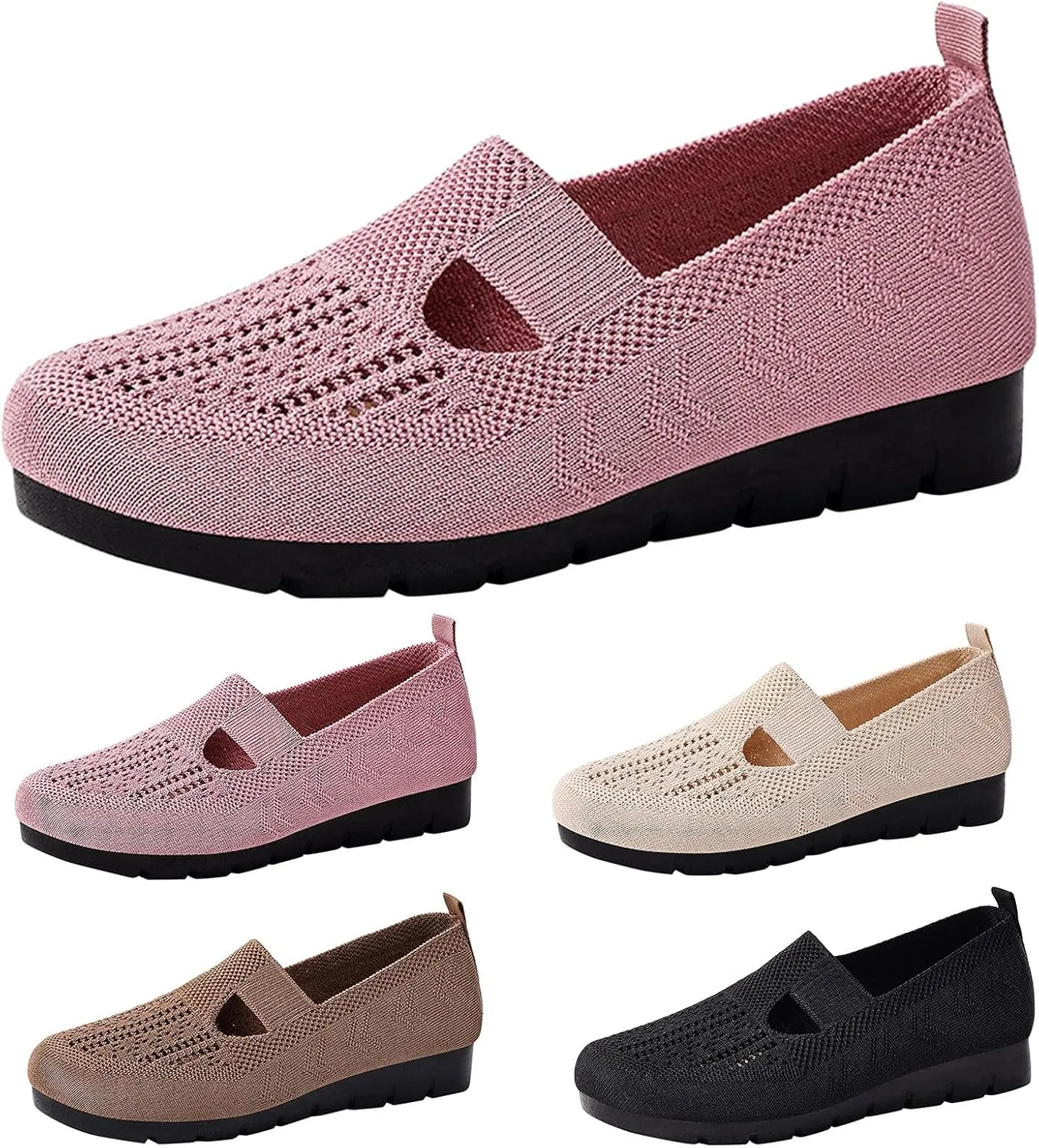 Men L𝐨w Top Canvas Walking Shoes Lace-Up Fashion Breathable Sneakers Wide Width Casual Sport Shoes Slip On Platform Sneakers