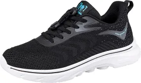Men's Breathable Stretch Workout Shoes Lightweight Breathable Walking Shoe Gym Tennis Athletic Fashion Sneakers