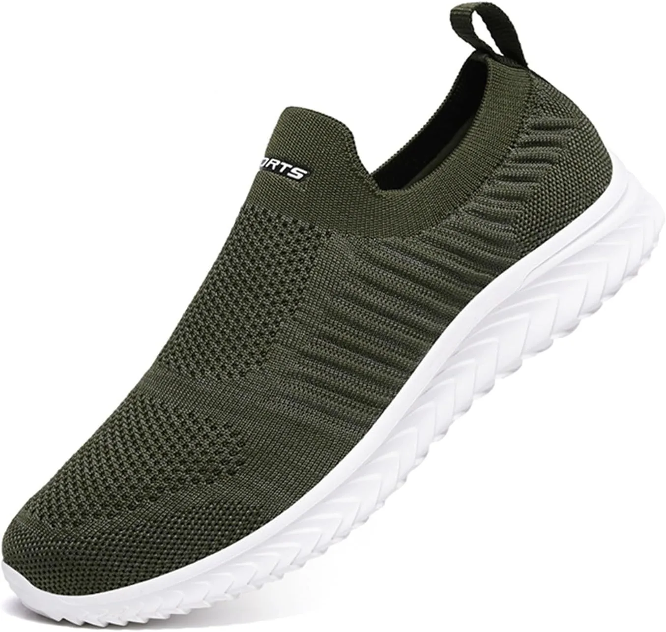 Mens Loafers & Slip-Ons Mesh Breathable Comfortable and Fashionable Men's Slip On Soft Soled Sports Shoes