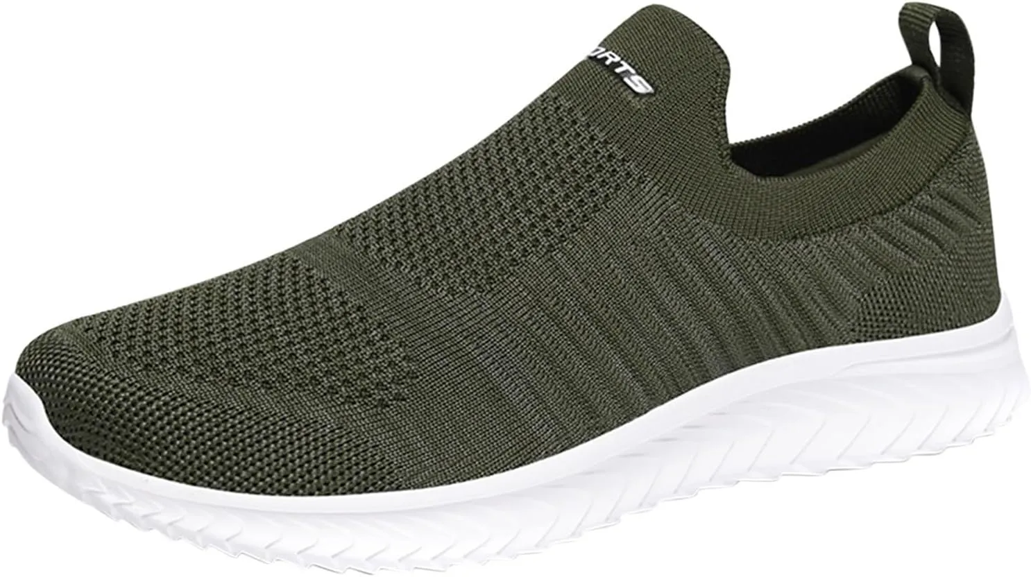 Mens Loafers & Slip-Ons Mesh Breathable Comfortable and Fashionable Men's Slip On Soft Soled Sports Shoes