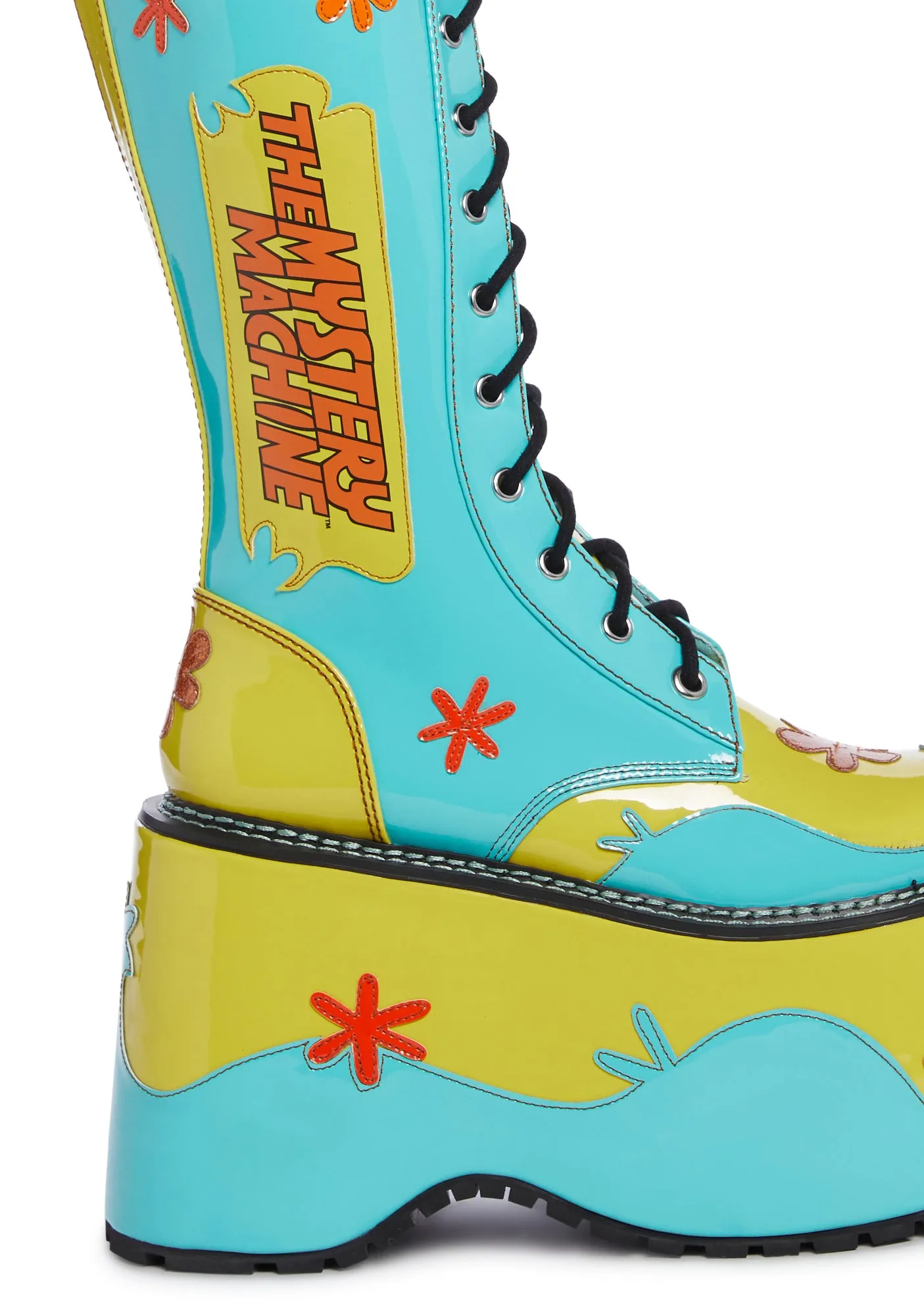 Mystery Machine Combat Boots