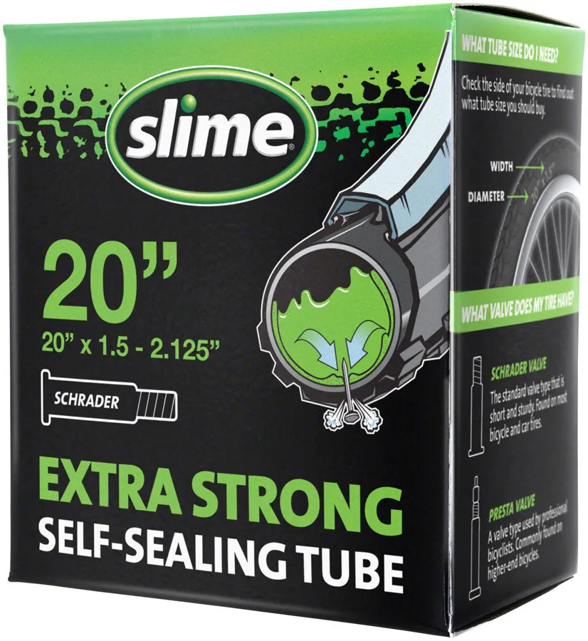 Self-Sealing Tube, 20x1.5-2.125 Schrader Valve