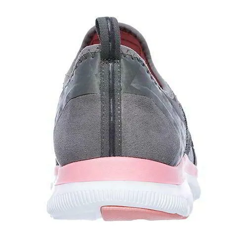 Skechers Flex Appeal Womens Ladies Wide Fit Running Trainers Shoes Size 2-6.5