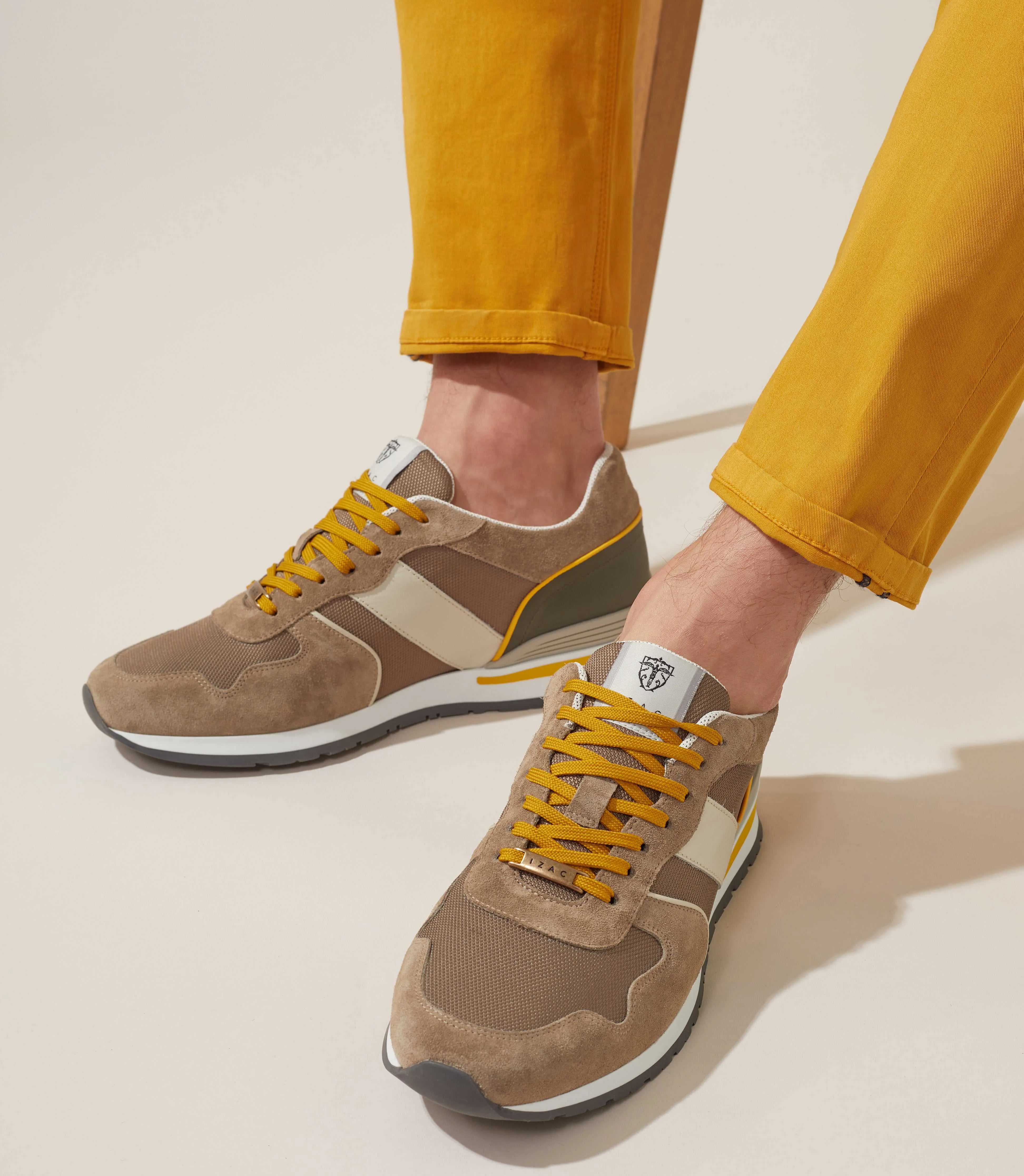 Sneakers taupe "Gervais"