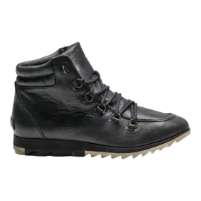 SOREL Hiking Boots Black Leather Womens UK 8
