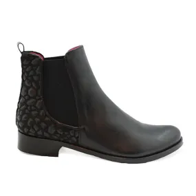 Last Pair Sale! Taille Chelsea Boots in Black Hexagon - Sizes 38 and 41 Available!