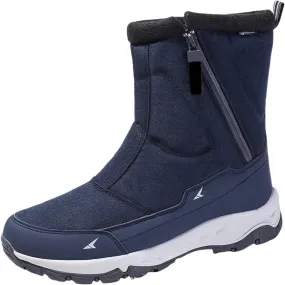 Winter Boots Men's Warm Snow Shoes Width Winter Shoes Barefoot Shoes Snow Boots Outdoor Hiking Lightweight Boots